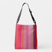 Schitterende kleuren 1 crossbody tas (Achterkant)