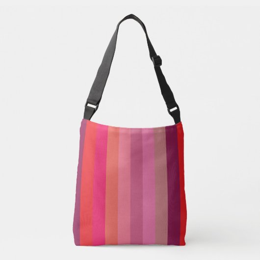 Schitterende kleuren 1 crossbody tas (Voorkant)
