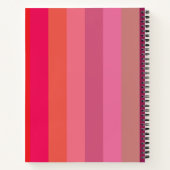 Schitterende kleuren 1 notitieboek (Achterkant)