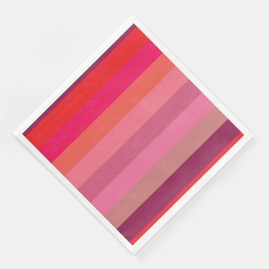 Schitterende kleuren 1 servet (Hoek)