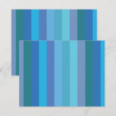 Schitterende kleuren 2 notitiekaartje (Voorkant / Achterkant)