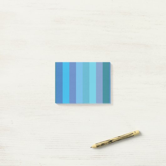 Schitterende kleuren 2 post-it® notes (Op bureau)