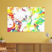 Schitterende, kleurrijke wandafdrukken canvas afdruk (Insitu (Woonkamer))