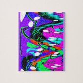 Schitterende kunst legpuzzel (Verticaal)
