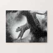 Schitterende luipaard. legpuzzel (Horizontaal)