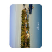 Schitterende Maine-kustzonsondergang Magneet (Verticaal)