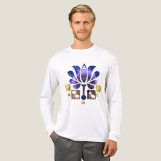 Schitterende mode van bloemen Tri-Blend shirt