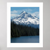 Schitterende Mount Hood en meer fotograaf Poster (Voorkant)
