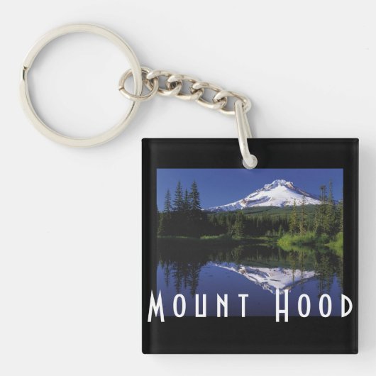 Schitterende Mount Hood Sleutelhanger (voorkant)