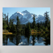 Schitterende Mount Shuksan, Washington Fotografisc Poster (Voorkant)