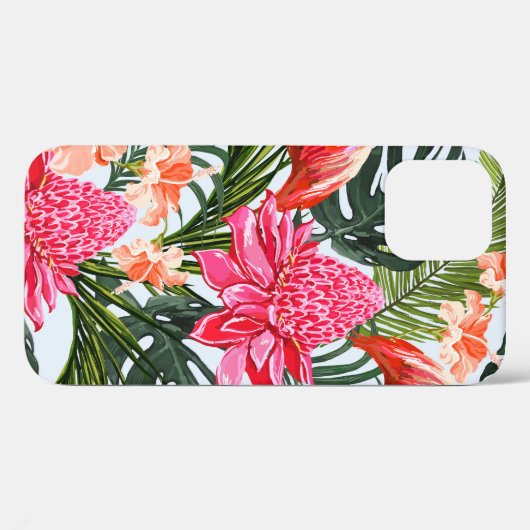 Schitterende naadloze florale zomerpatroon backgro Case-Mate iPhone case (Achterkant (horizontaal))