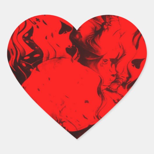 Schitterende nieuwste online kwaliteit Skeezers a Hart Sticker (Voorkant)