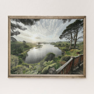SCHITTERENDE NZUYDEREILAND LANDSCHAP LEGPUZZEL