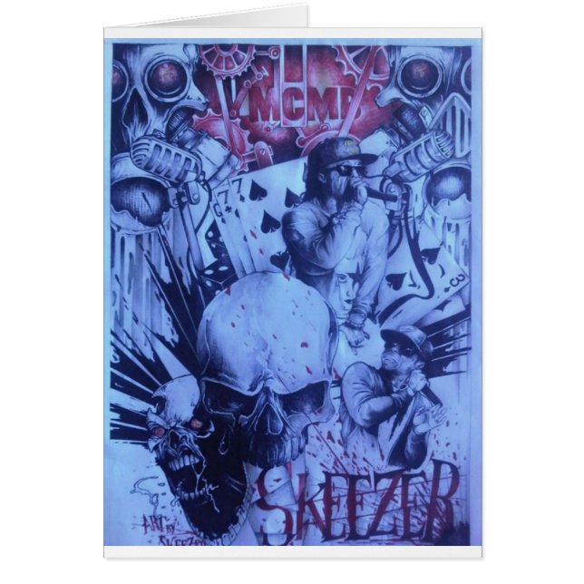 Schitterende online Skeezers artistiek product (Voorkant)