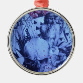 Schitterende online Skeezers artistiek product Metalen Ornament (Voorkant)