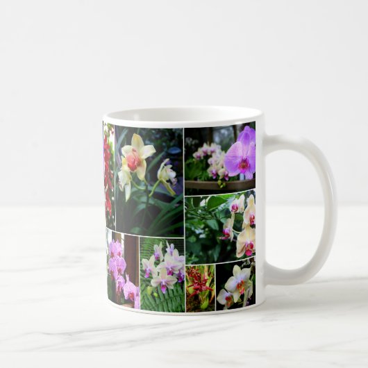 Schitterende Orchids Koffiemok (Rechts)