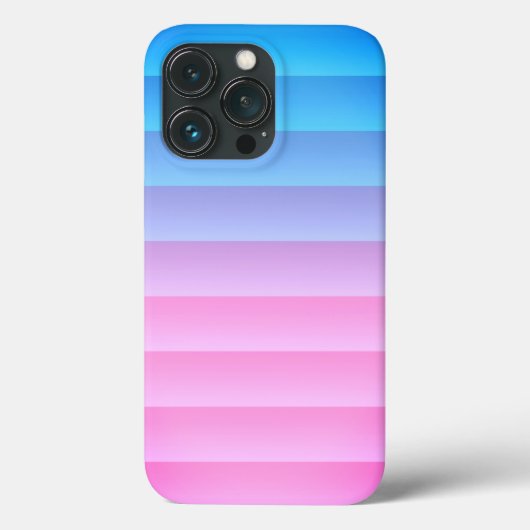 Schitterende paalkleurgradiënt draaien naar roze Case-Mate iPhone case (Achterkant)