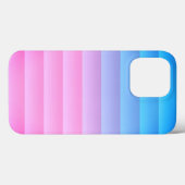 Schitterende paalkleurgradiënt draaien naar roze Case-Mate iPhone case (Achterkant (horizontaal))