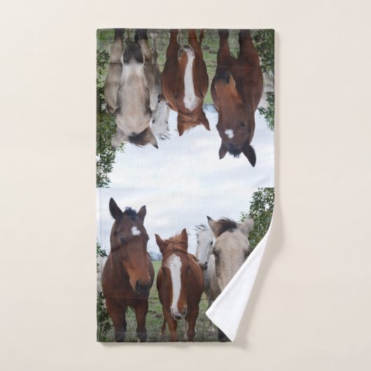 Schitterende paardenstaarten, dodendoekset bad handdoek (Handdoek)