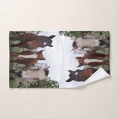 Schitterende paardenstaarten, dodendoekset bad handdoek (Handdoek)