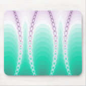 Schitterende Paarse groene gradiëntbreuk Muismat (Voorkant)