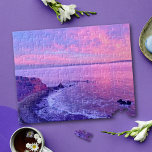 Schitterende Paarse roze oceaanfoto Legpuzzel<br><div class="desc">Zoek je gelukkige, vreedzame plek wanneer je deze prachtige, verbluffende, kische, fotografische puzzel gebruikt van een prachtige roze en paarse, zacht verlichte Palos Verdes, Californië, oceaanzonsondergang. Het is een geweldig cadeau! Komt in een speciale cadeaudoos. U kunt deze puzzel gemakkelijk personaliseren. Stuur me alstublieft alle vragen of verzoeken. ZEER BELANGRIJK:...</div>