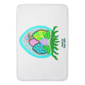 Schitterende paaseieren — grote bath Mat (Voorkant Verticaal)