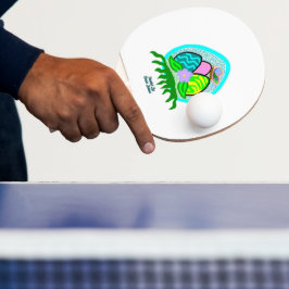 Schitterende paaseieren pingpongpeddel tafeltennisbatje
