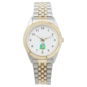 Schitterende paaseieren Unisex Two-Tone Watch Horloge