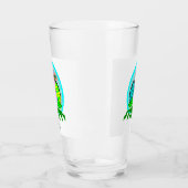 Schitterende paasglas-trommel glas (Links)