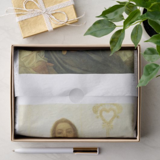 Schitterende portret ontkoppeling tissuepapier (Geschenk)