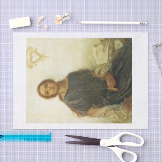 Schitterende portret ontkoppeling tissuepapier (Craft)