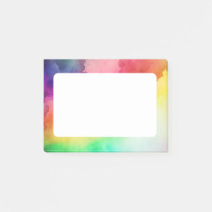 Schitterende regenboogkleuren Abstract ontwerp Post-it® Notes