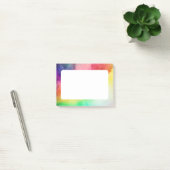Schitterende regenboogkleuren Abstract ontwerp Post-it® Notes (Kantoor)