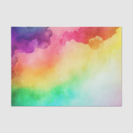 Schitterende regenboogkleuren Abstract ontwerp Tissuepapier