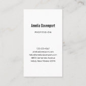 Schitterende regenboogkleuren Abstract ontwerp Visitekaartje (Achterkant)