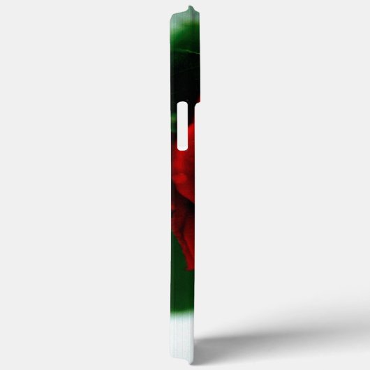 Schitterende rode roos met druppels in de ochtend Case-Mate iPhone case (Achterkant / Rechts)