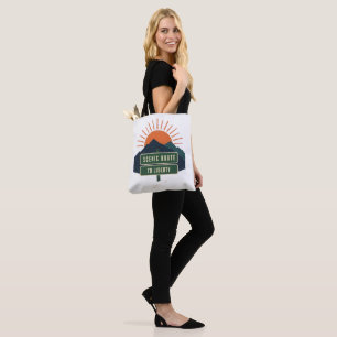 Schitterende Route Naar Liberty Boodschappentas Tote Bag