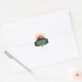 Schitterende Route naar Liberty Sticker (Envelop)