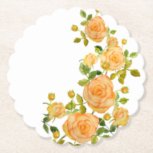 Schitterende rozen T-Shirt Cushion Trivet Kartonnen Onderzetters