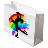 SCHITTERENDE SCHAATSER LARGE CADEAUTASJE (Voorkant Gekanteld)