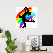 SCHITTERENDE SCHAATSER POSTER (Thuiskantoor)