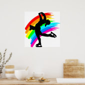 SCHITTERENDE SCHAATSER POSTER (Keuken)