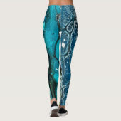 Schitterende schubben leggings (Achterkant)