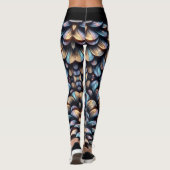 Schitterende Schubben Leggings (Achterkant)