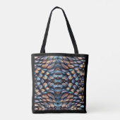 Schitterende Schubben Tote Bag (Achterkant)