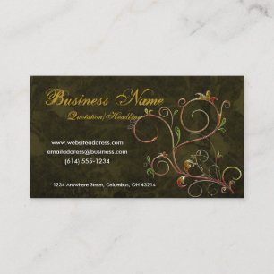 Schitterende scrollbannen D4 - Visitekaartjes