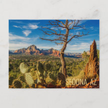 Schitterende Sedona Arizona Woestijn Ansichtkaart 
