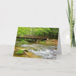 Schitterende Smokey Mountains Cades Cove 5x7 Note  Notitiekaartje