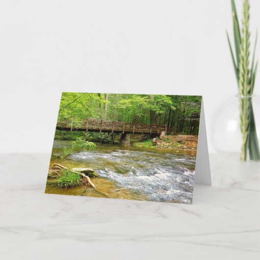 Schitterende Smokey Mountains Cades Cove 5x7 Note  Notitiekaartje (Voorkant)